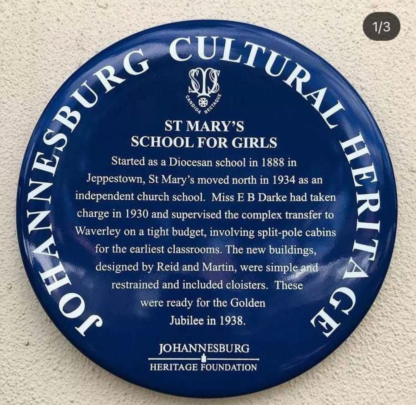 Blue Plaque