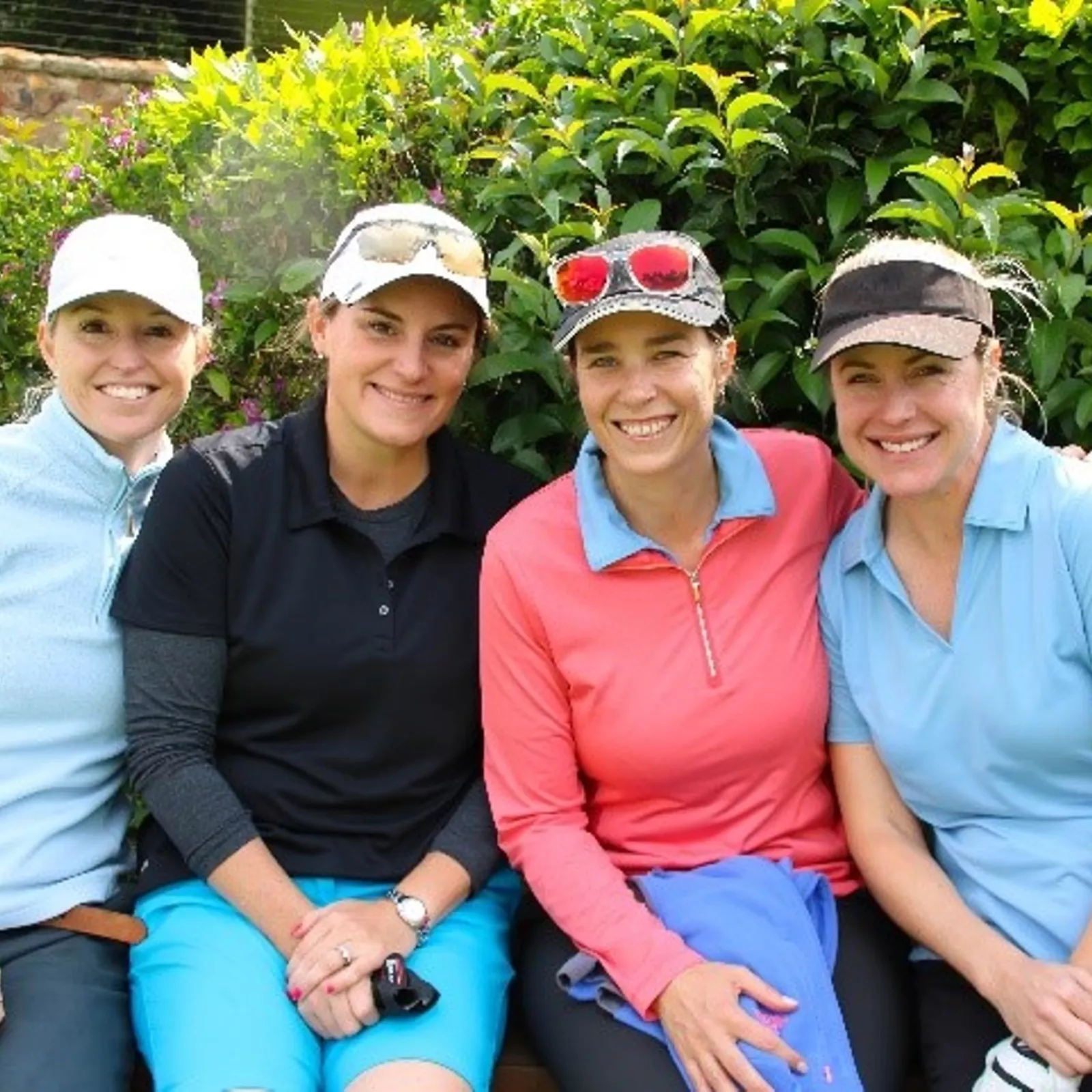 Ladies four ball at the pta golf day