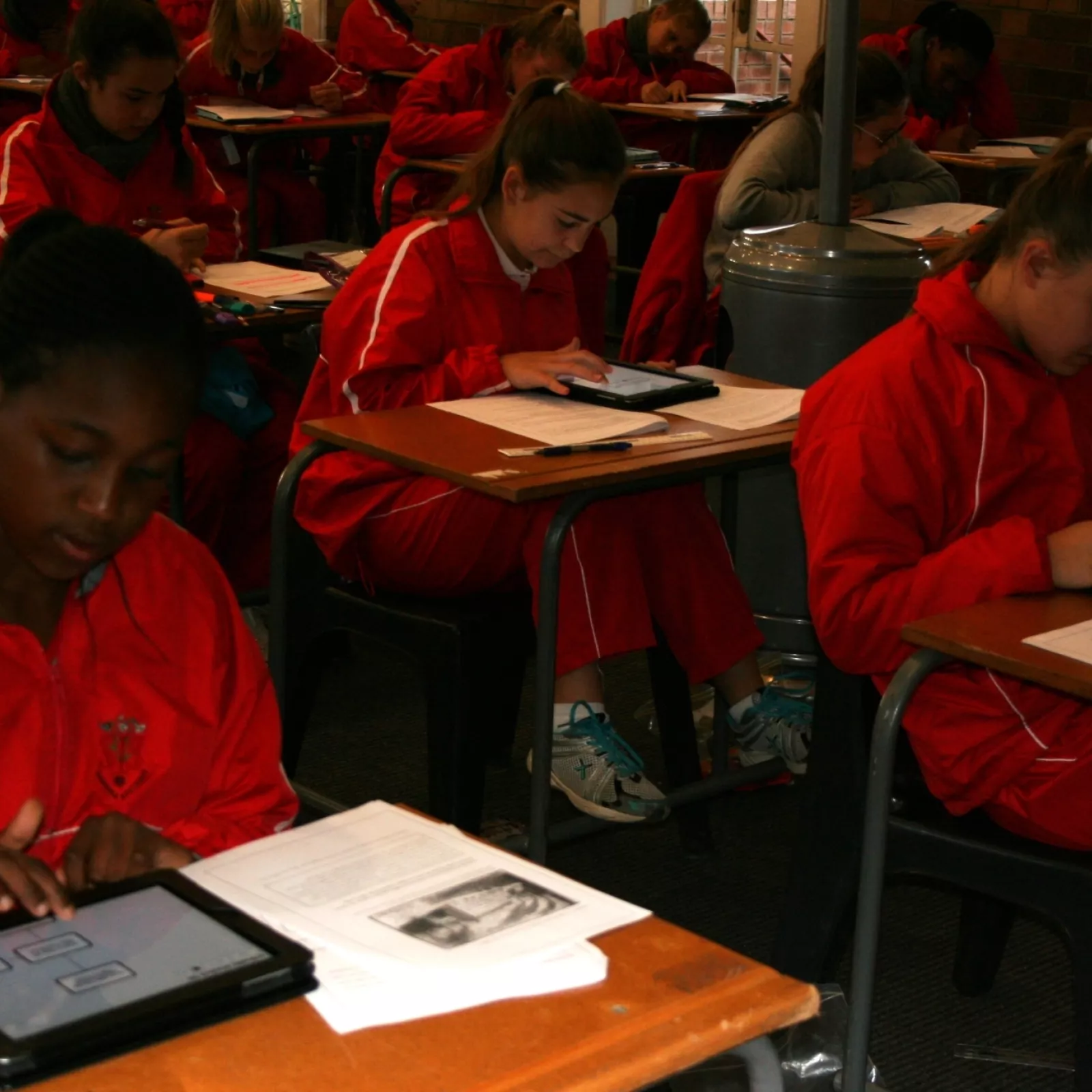 Writing an e4 exam using ipads