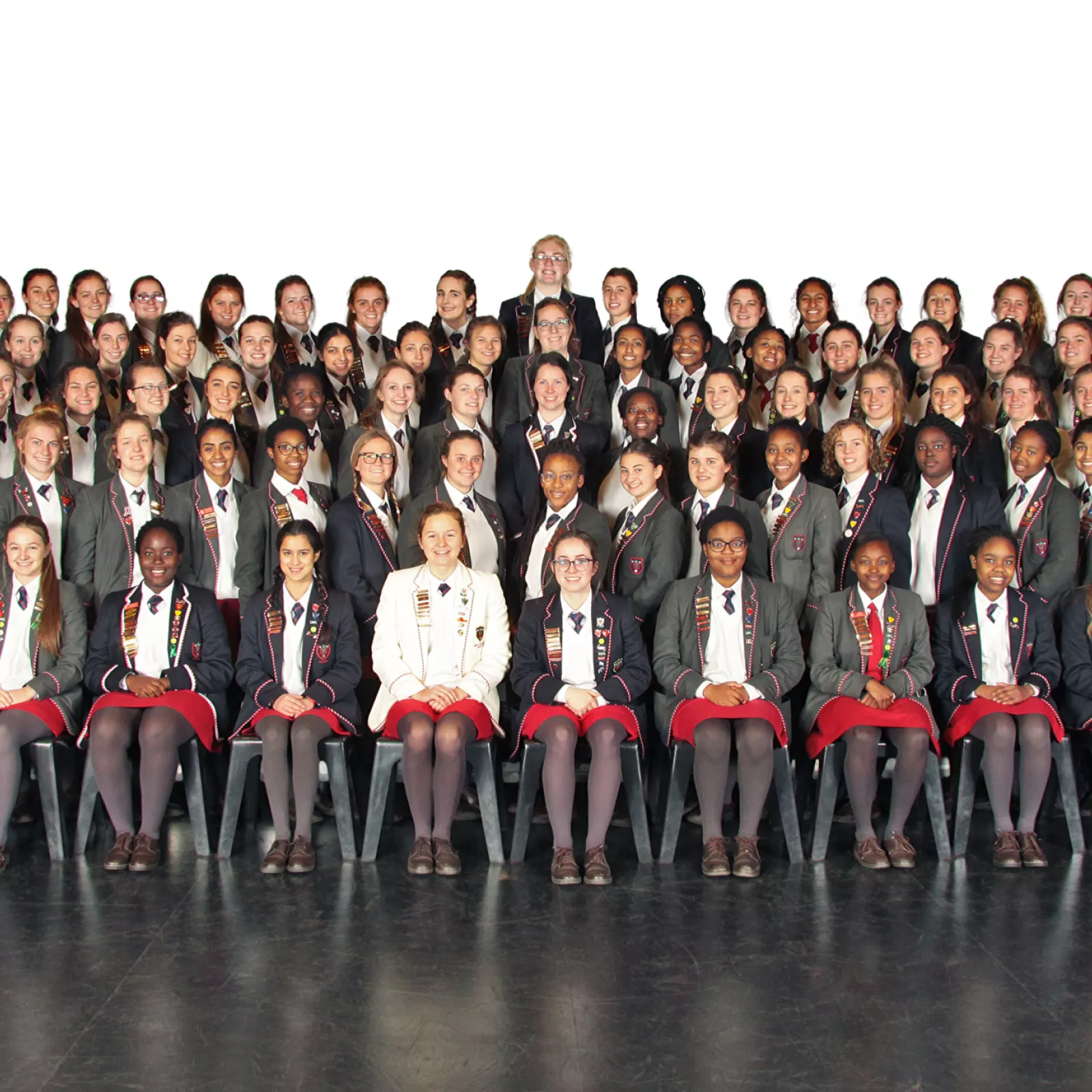 Girls on the leadership programme 2016