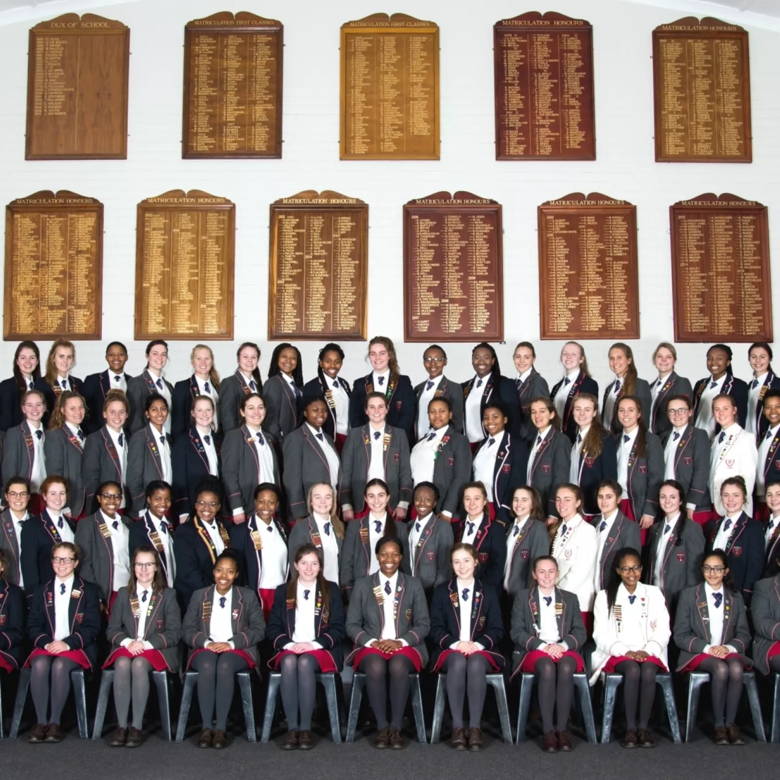 Girls on the leadship programme 2017