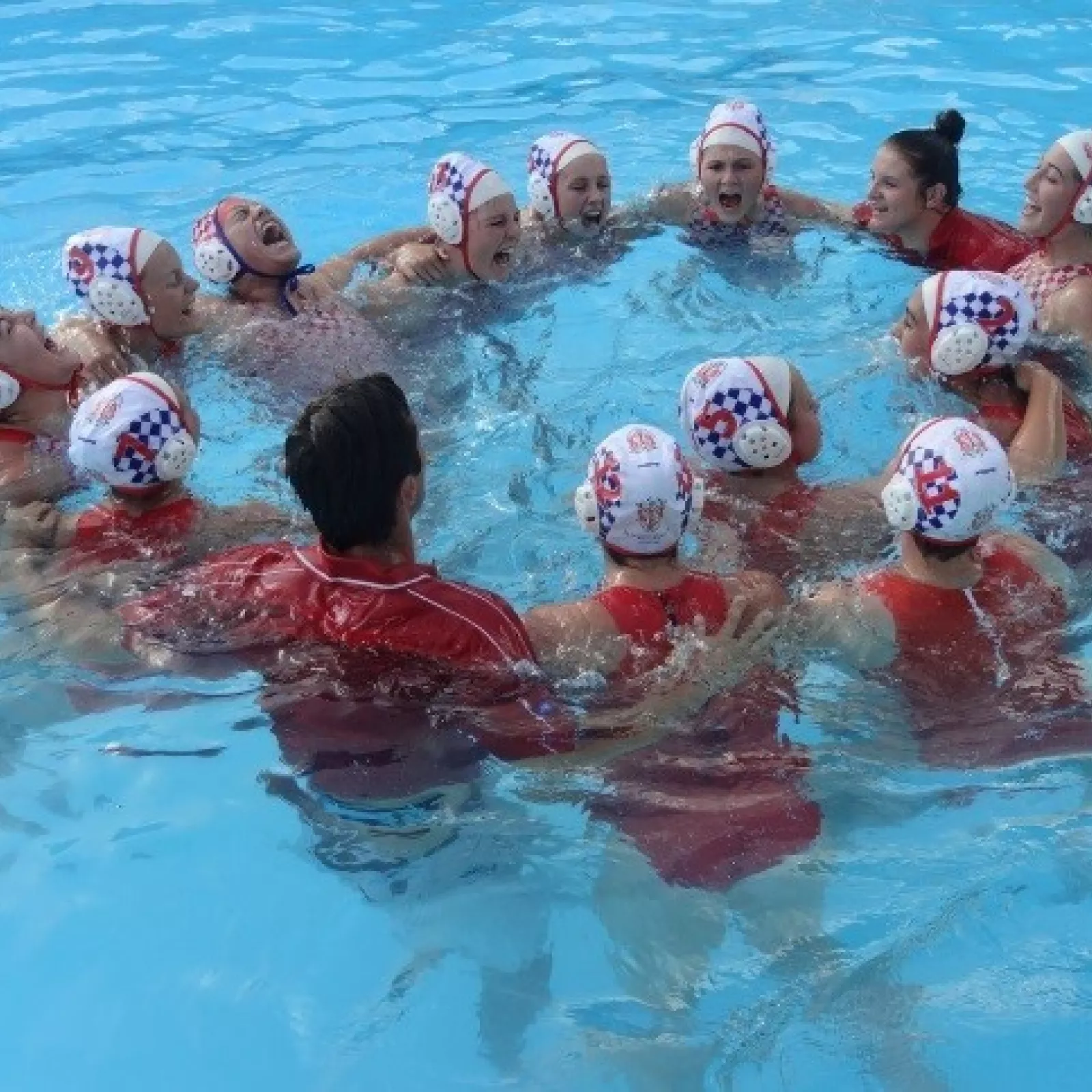 The water polo players