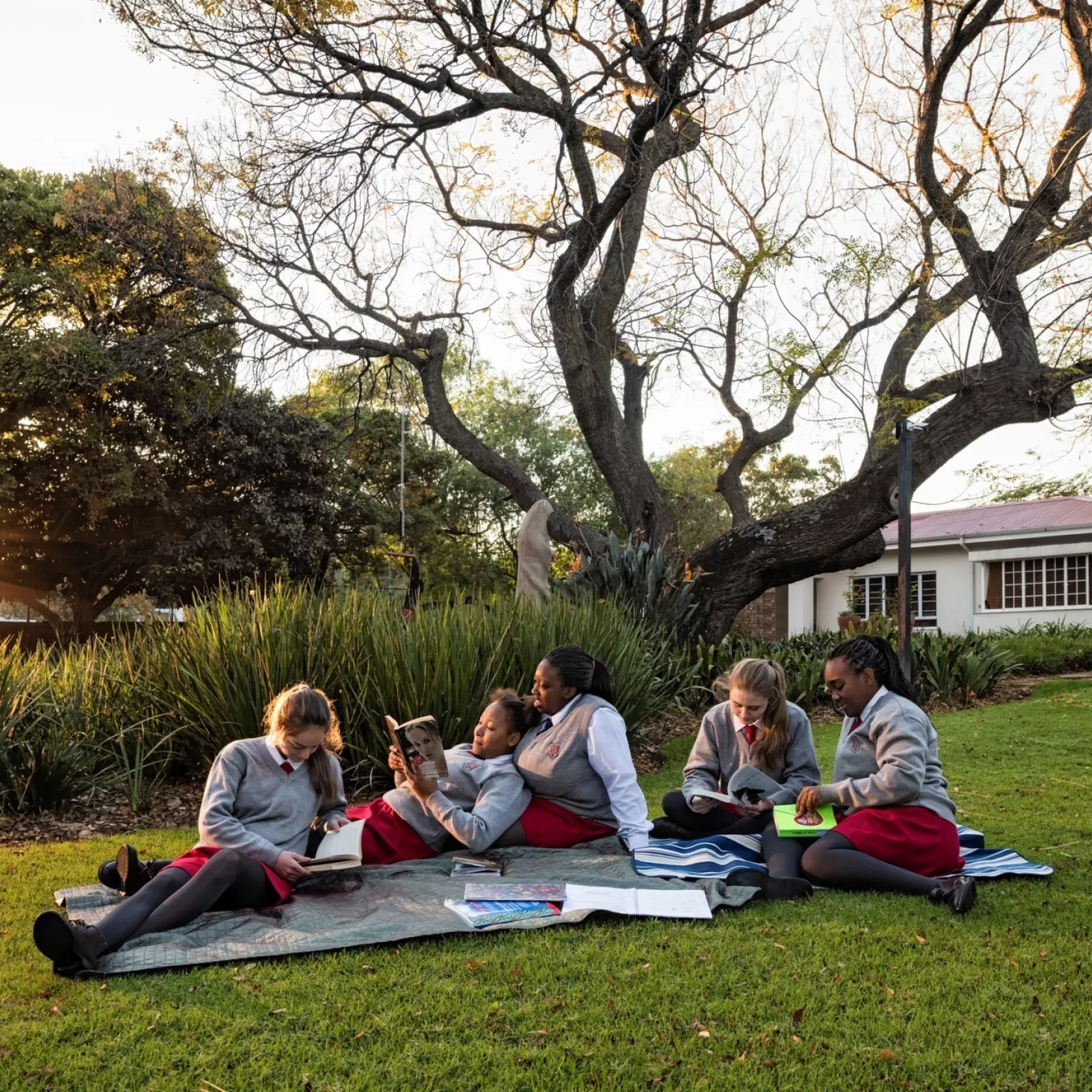The old staff house converted into diemont house