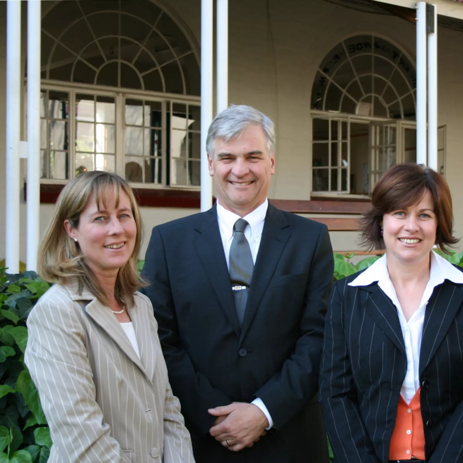 Mrs fargher introduces her successor to st mary Ys