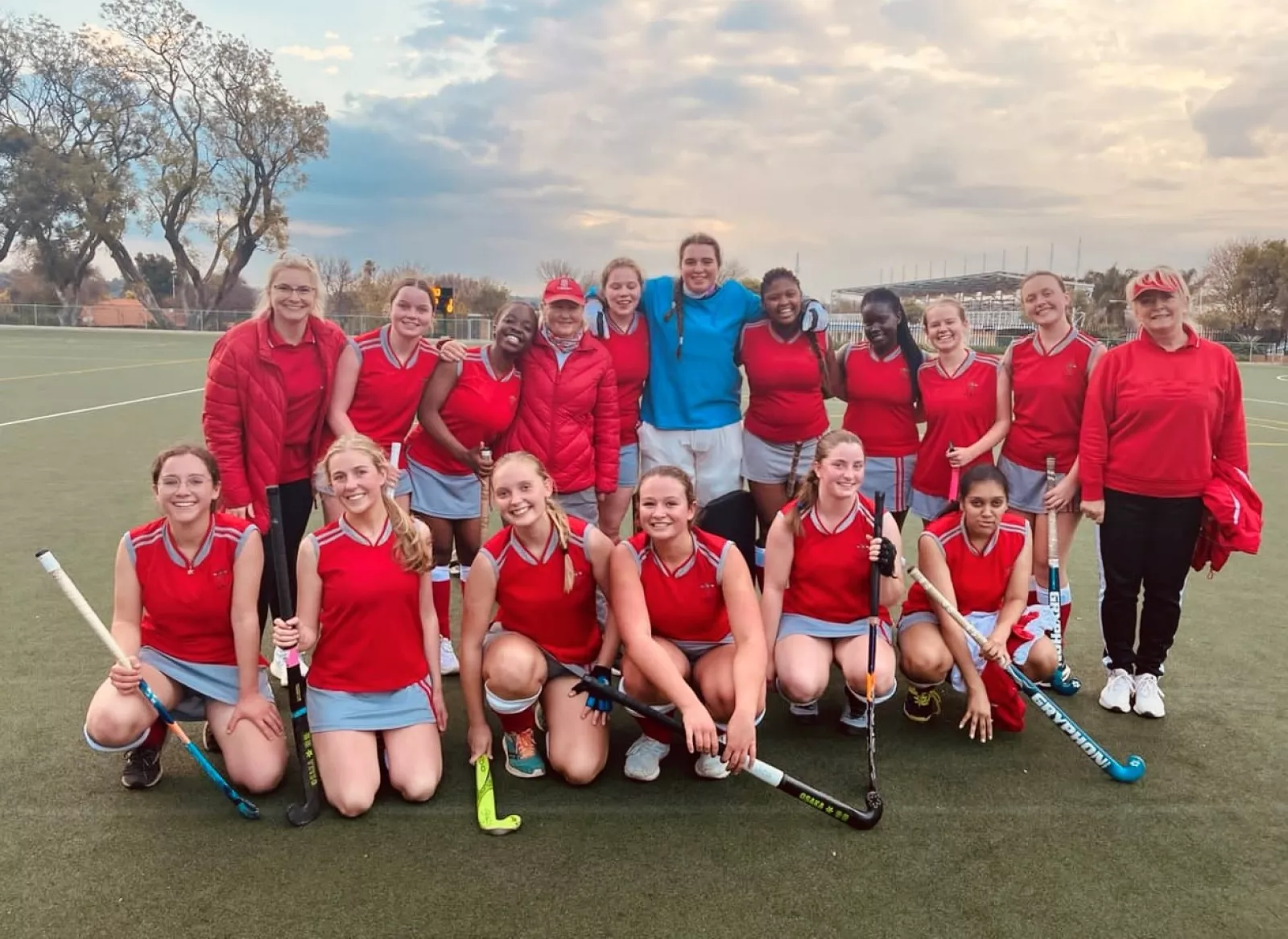 Queenies after beating Randpark