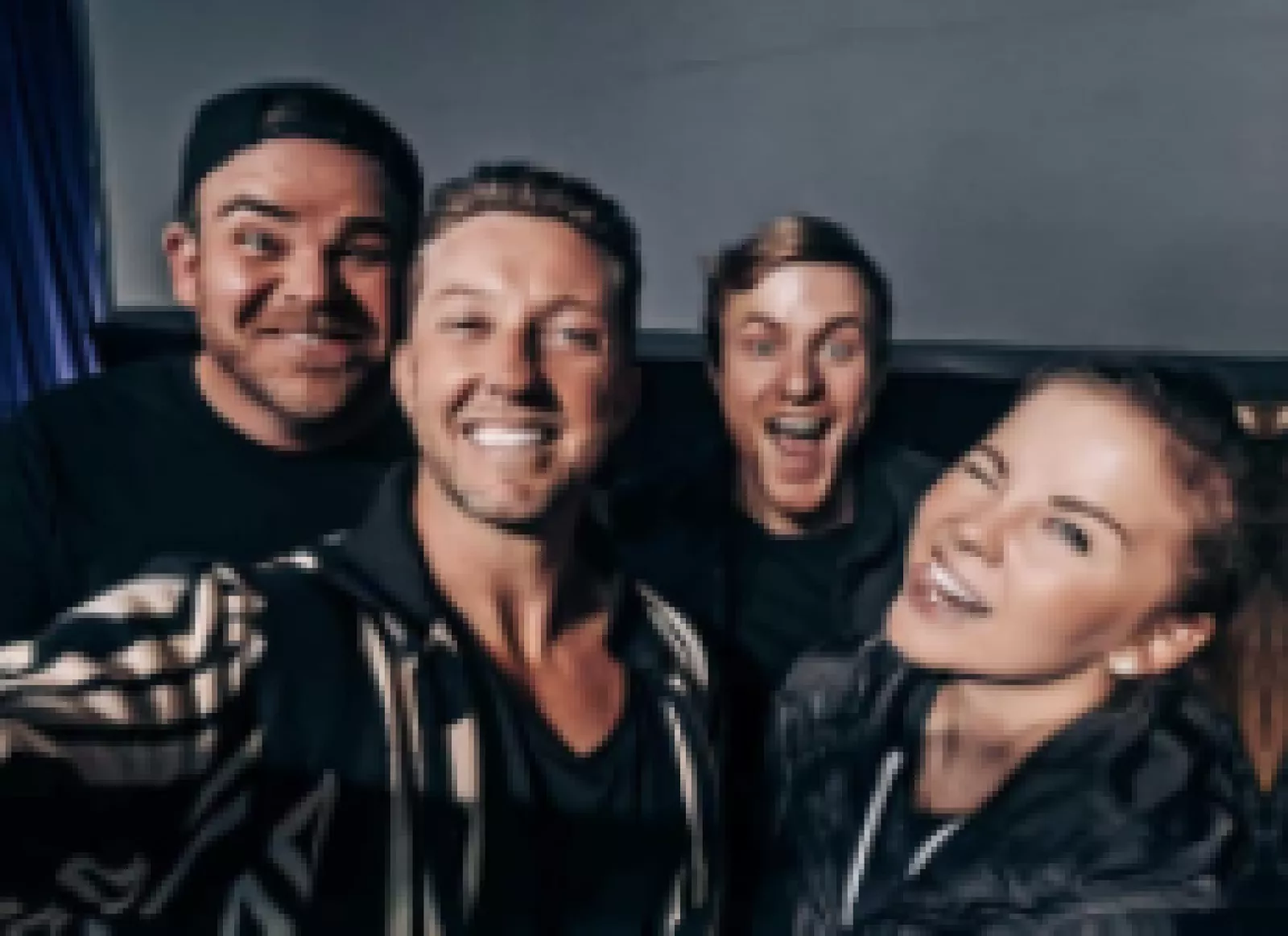 Tiaan Slabbert Zak Hendrikzdirector Arno Meyer and Lee Visagie