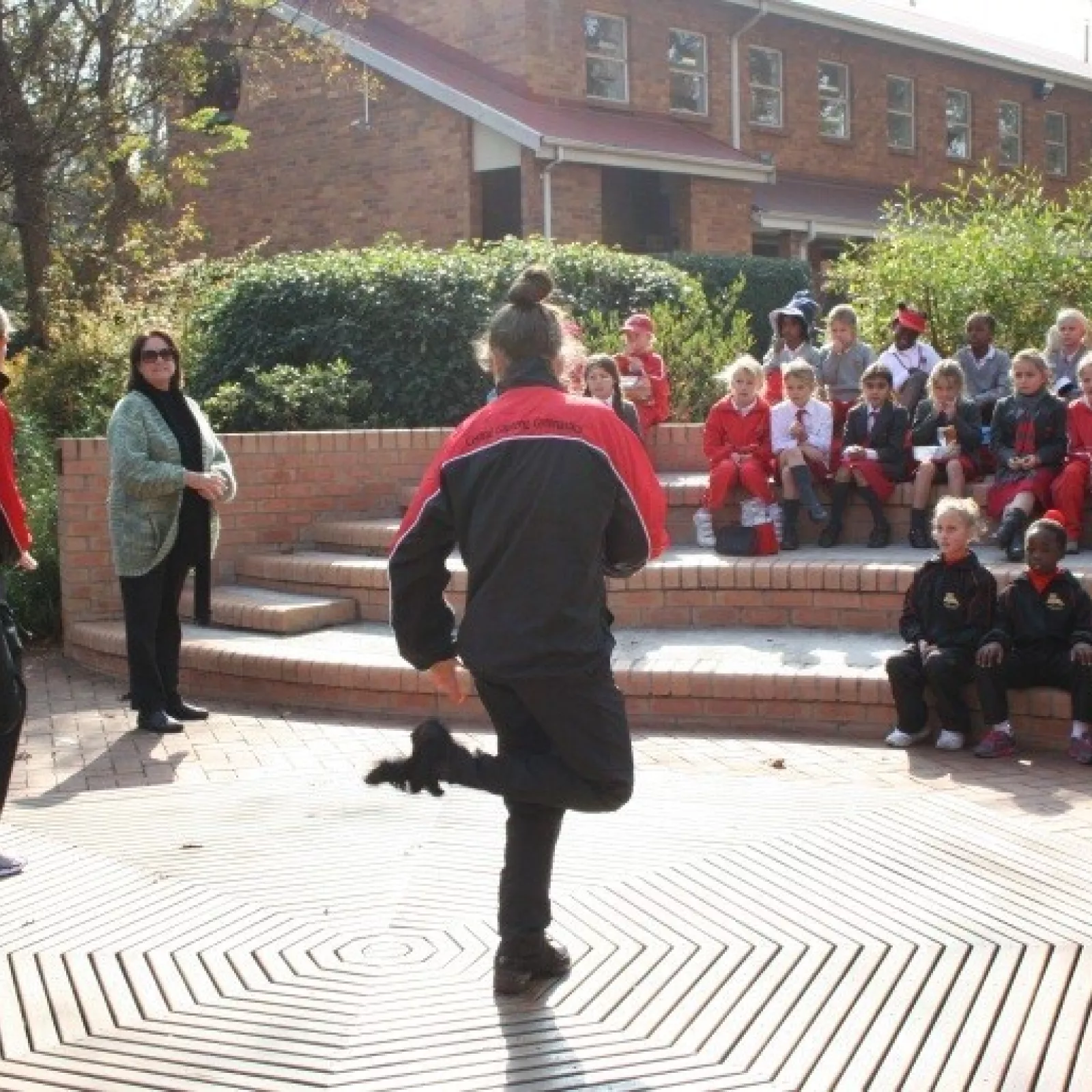 The block built to accommodate the standard 5s grade 7s moving from the senior to the junior school