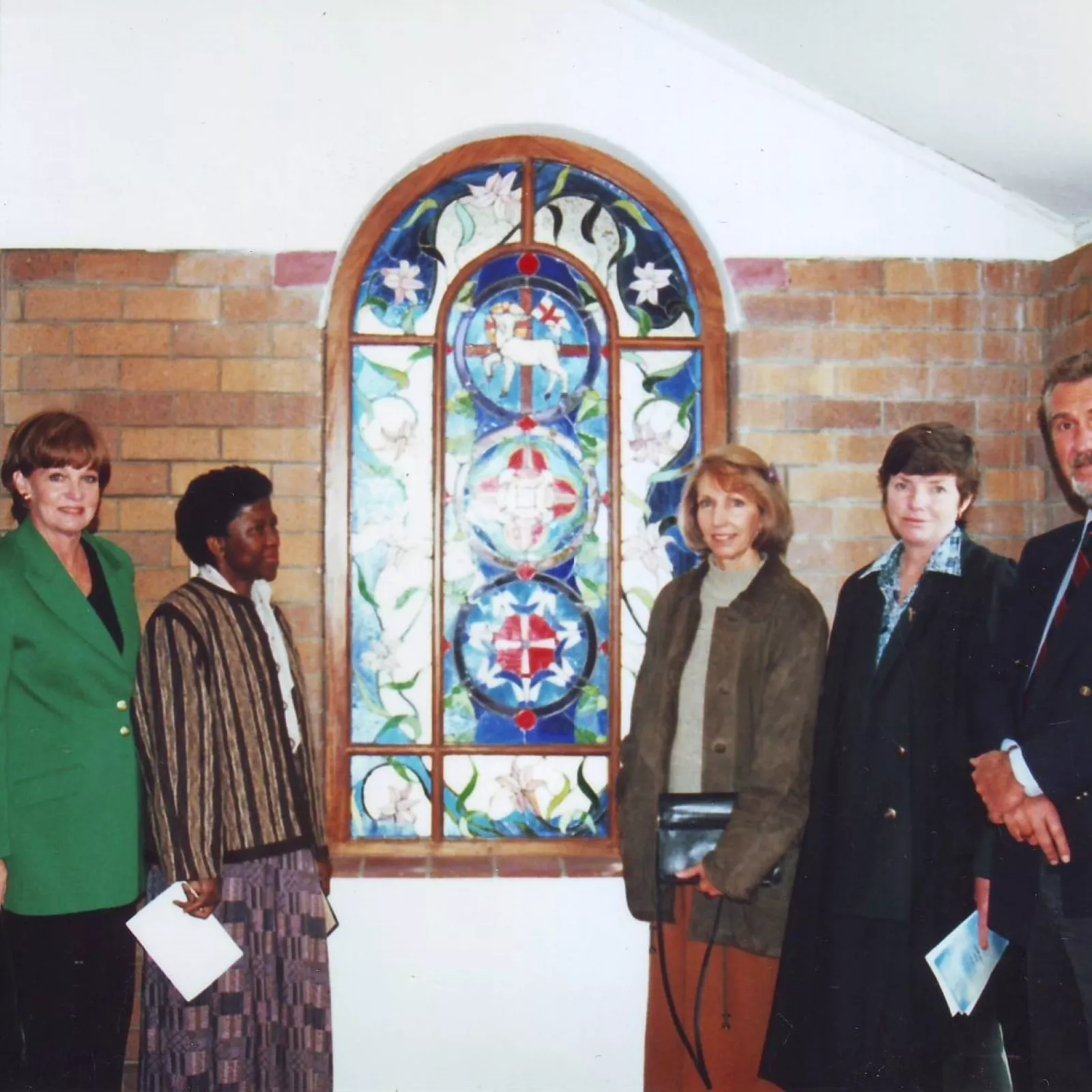 New stained glass windows