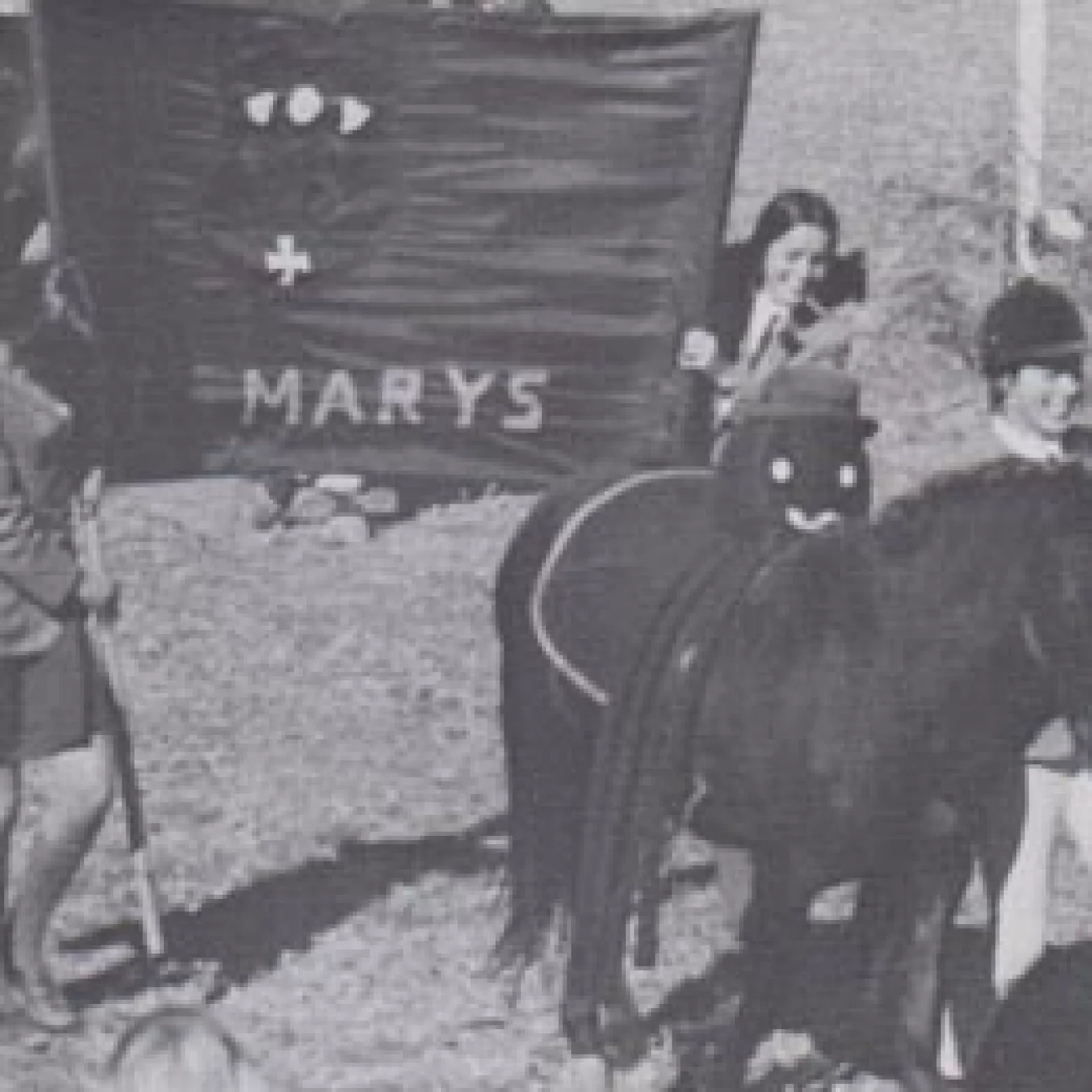 St mary Ys are the runners up in the inter schools Y show jumping championships