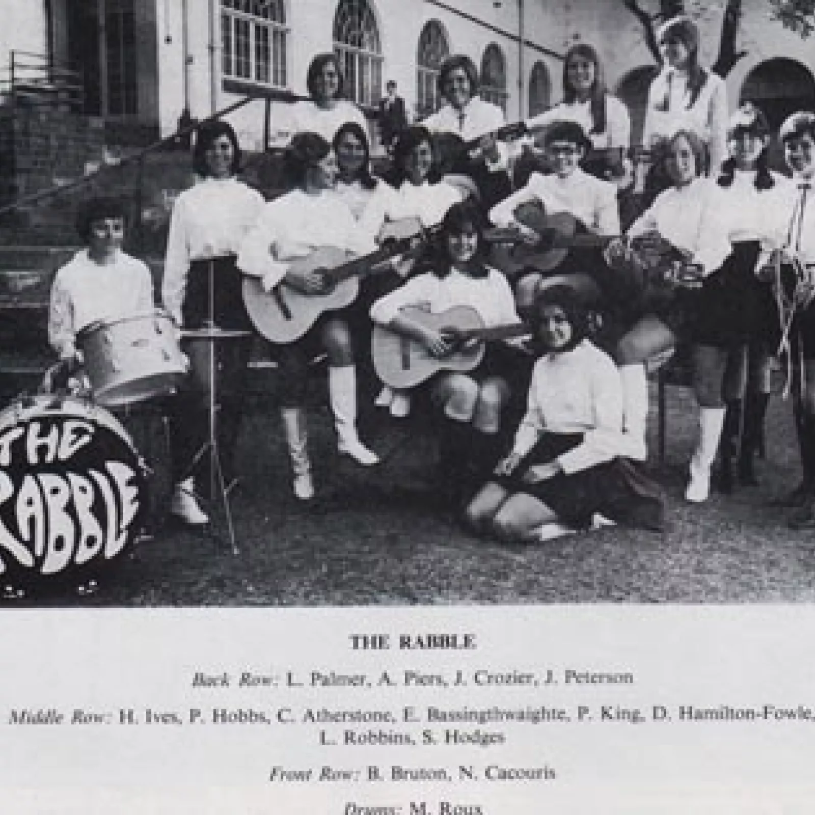 The rebel band Y the rabble