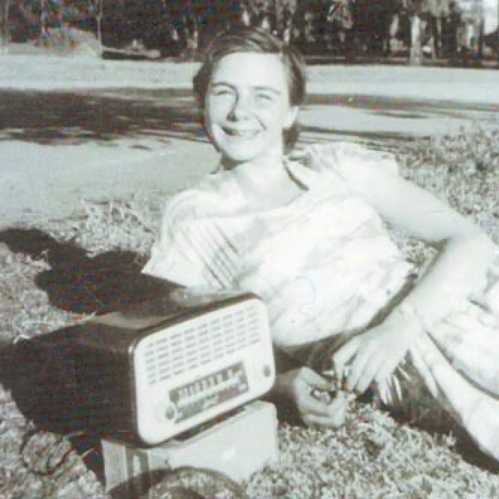 Enjoying jazz in the gardens