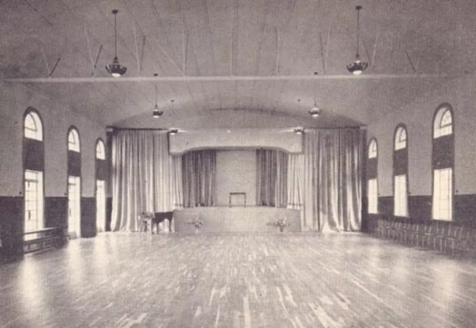 The new hall