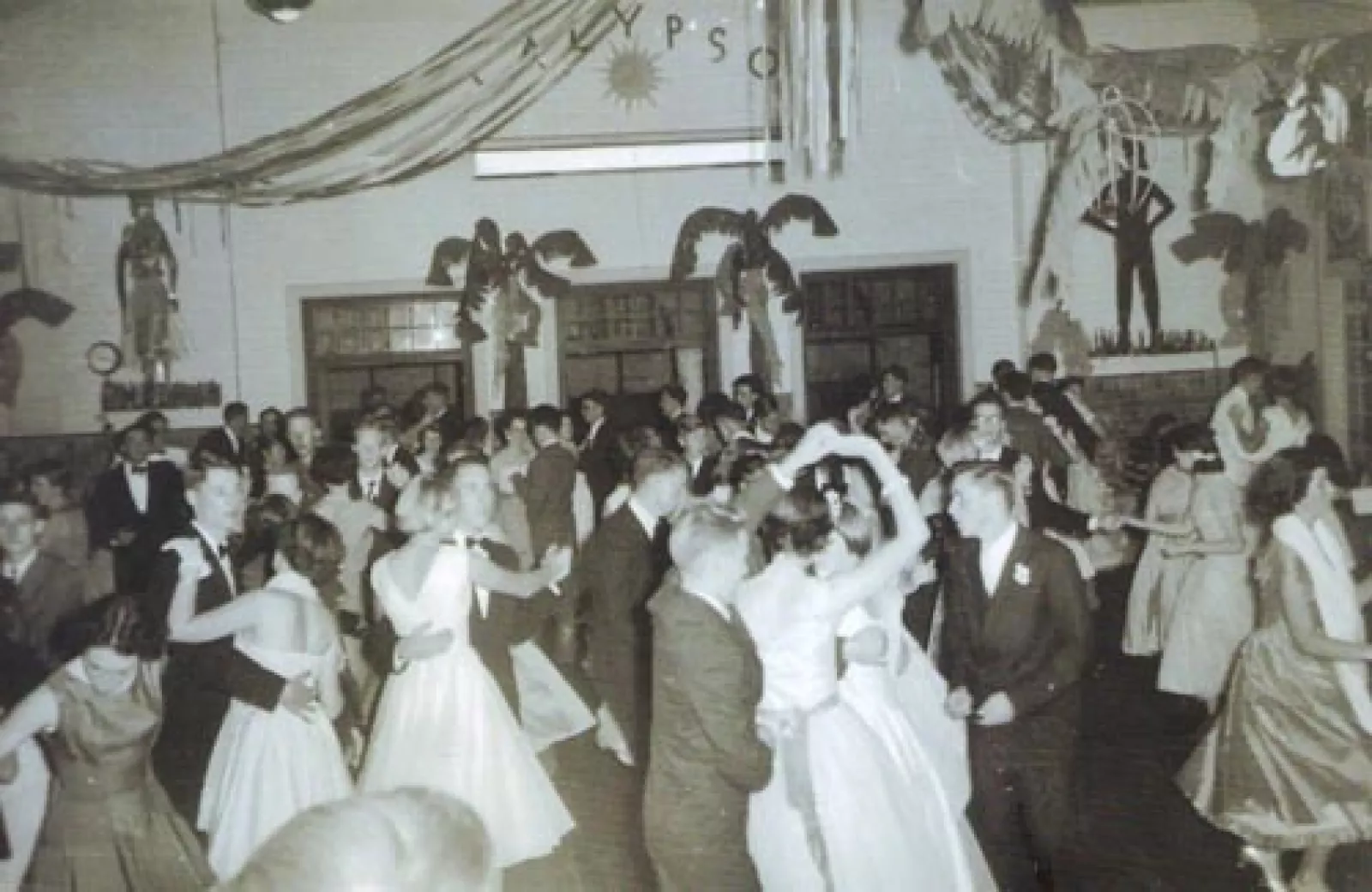 A matric dance in the new hall