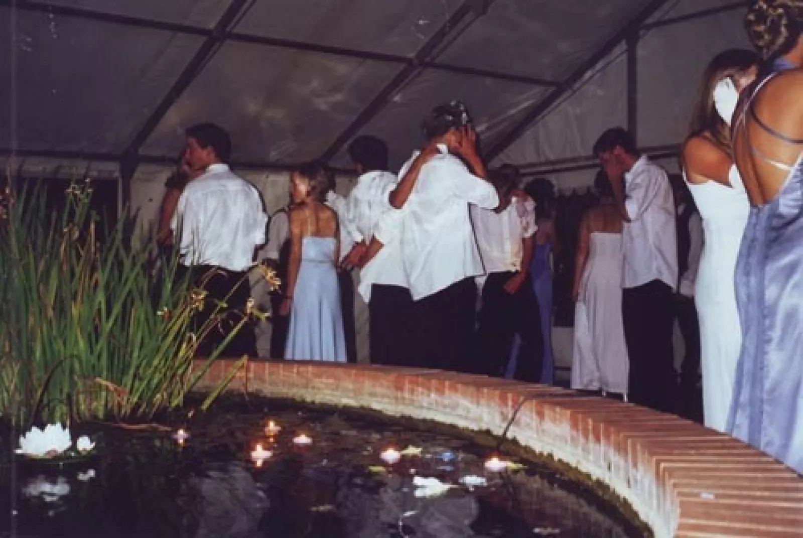 The matric dance in 1999 is around the queen Ys pond