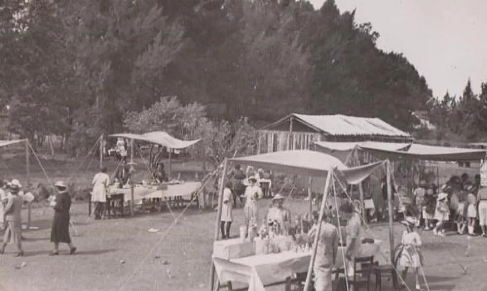 Raising money at the fete