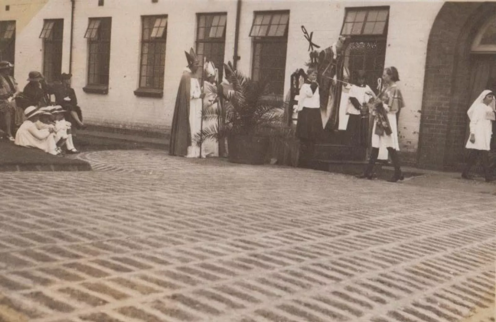 The angel door just visible on the right