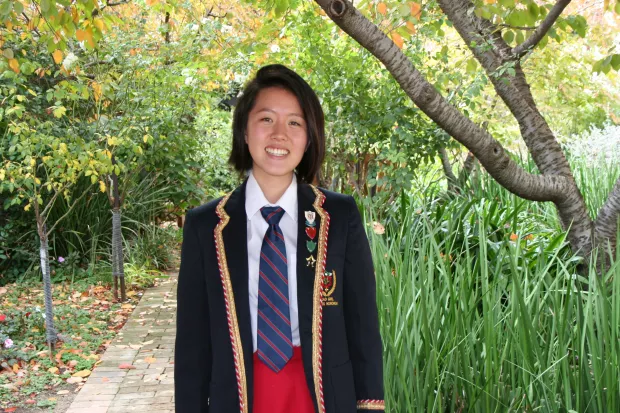 Head girl Anqi Q seniour school