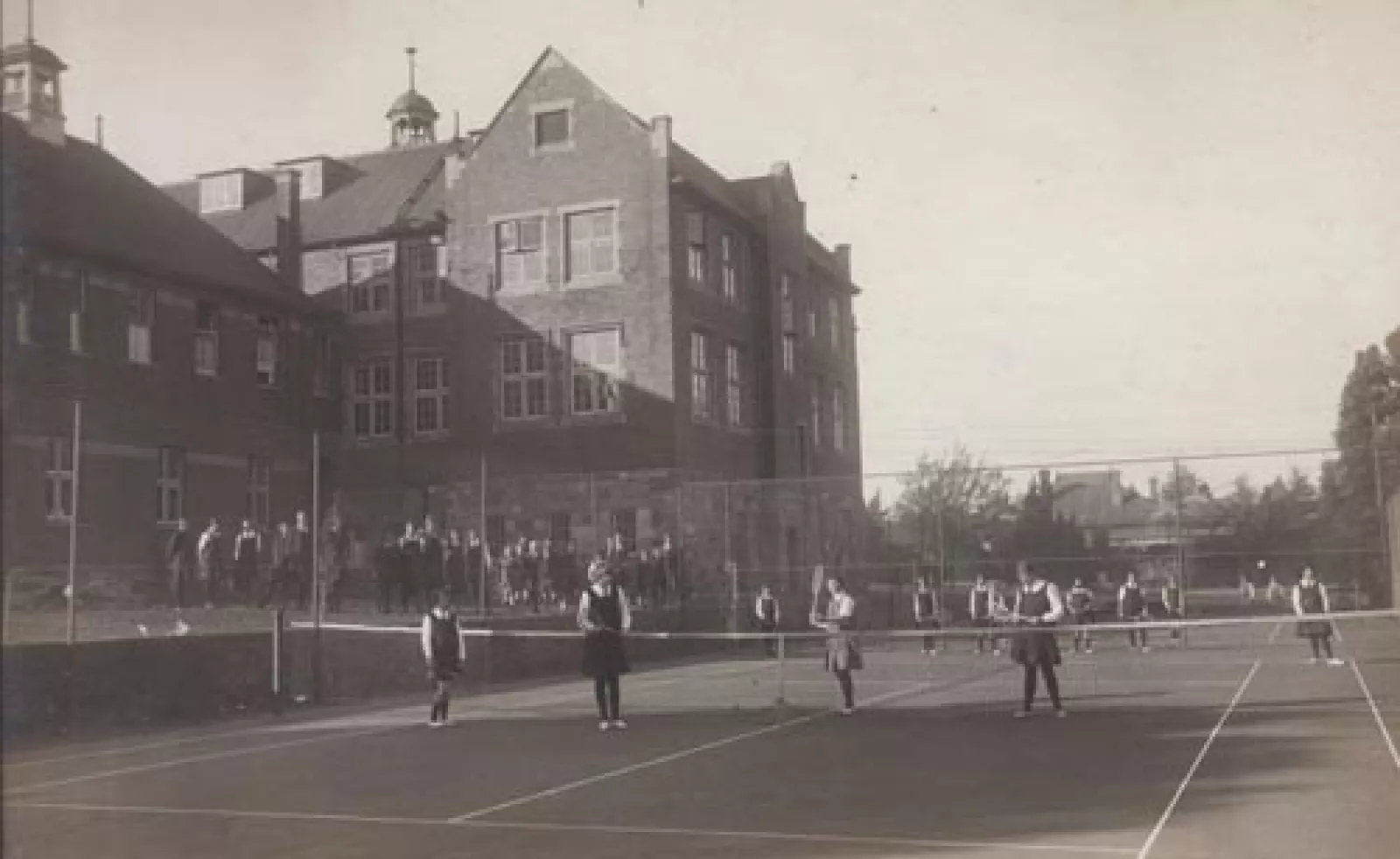 Tennis at the school