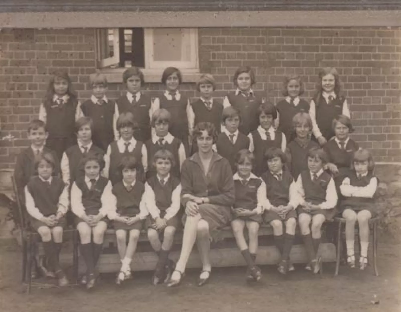 Some little boys attend the girls Y school