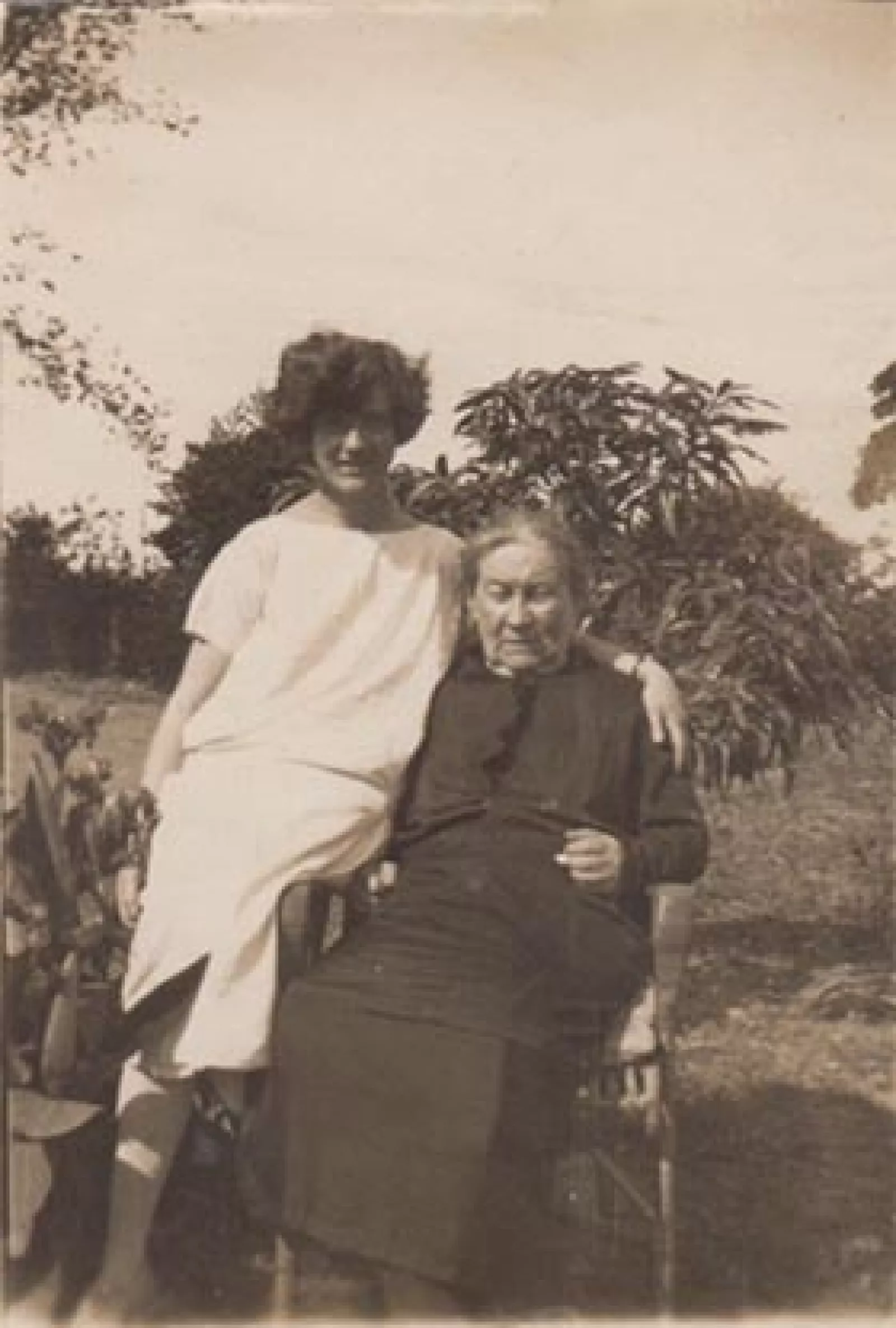 An aged miss holmes orr