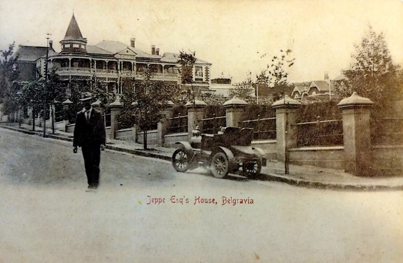 Sir julius jeppe Ys home in the vicinity of st mary Ys college