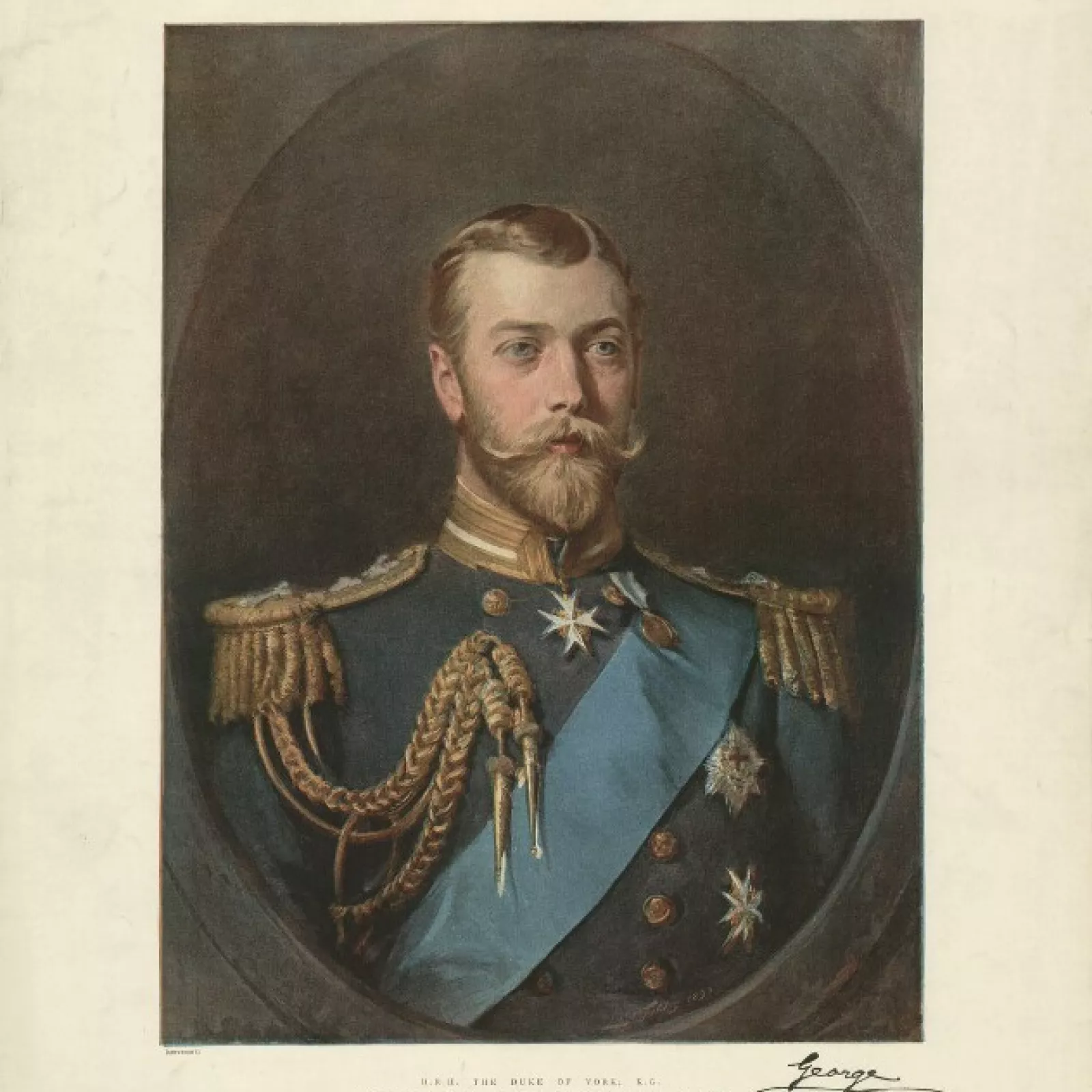 King george v in uniform during the first world war