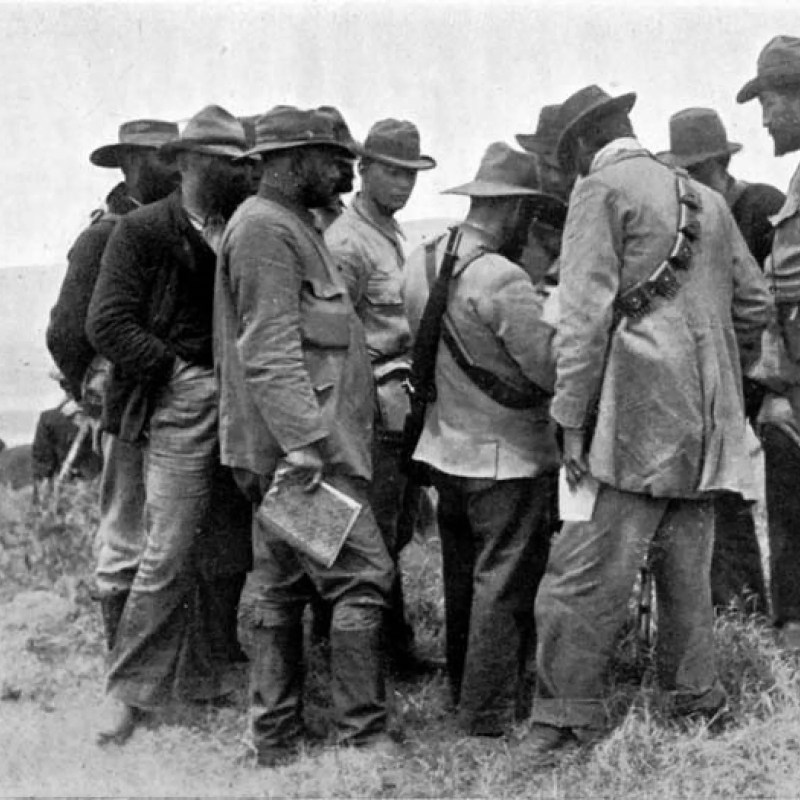 Boer generals in consultation