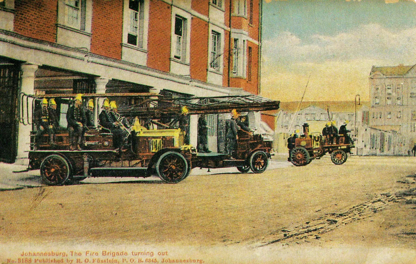 The fire brigade turns out