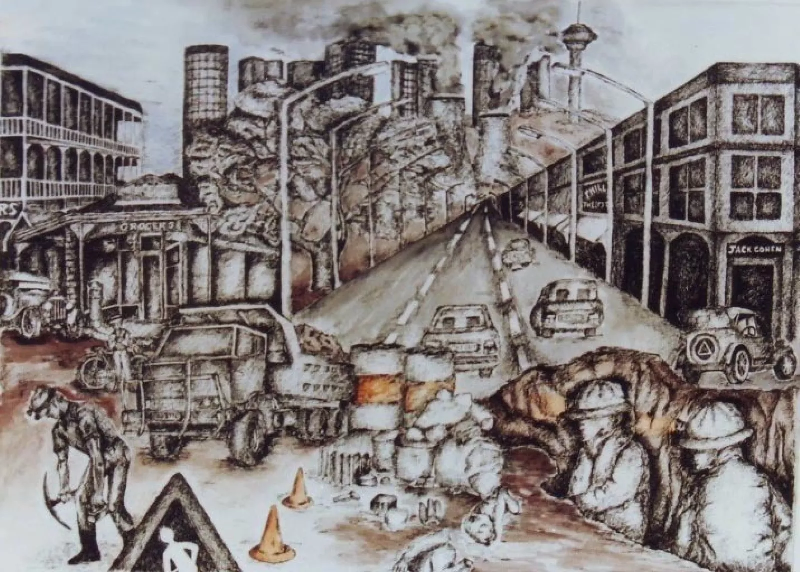 Painting by l osbourne