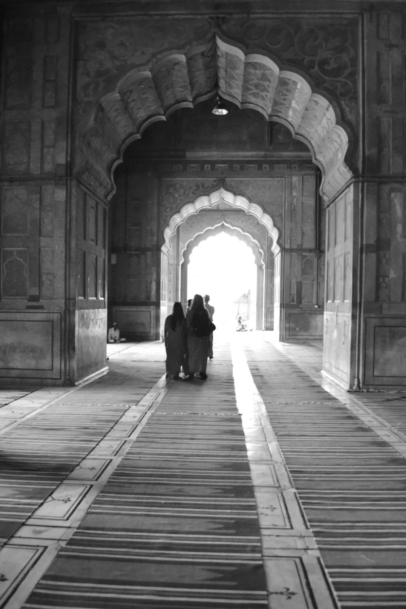 Walking amongst the prayers