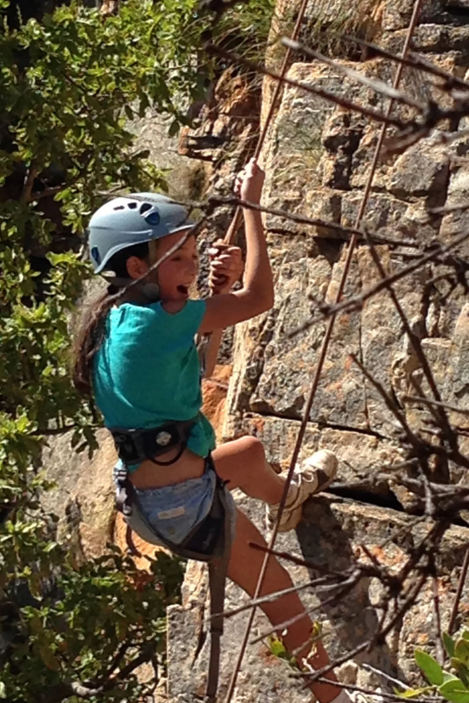 Rock climbing