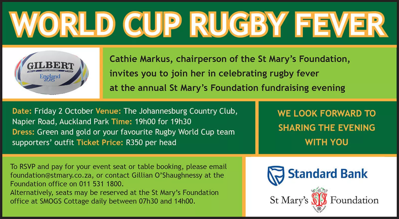 St marys foundation dinner