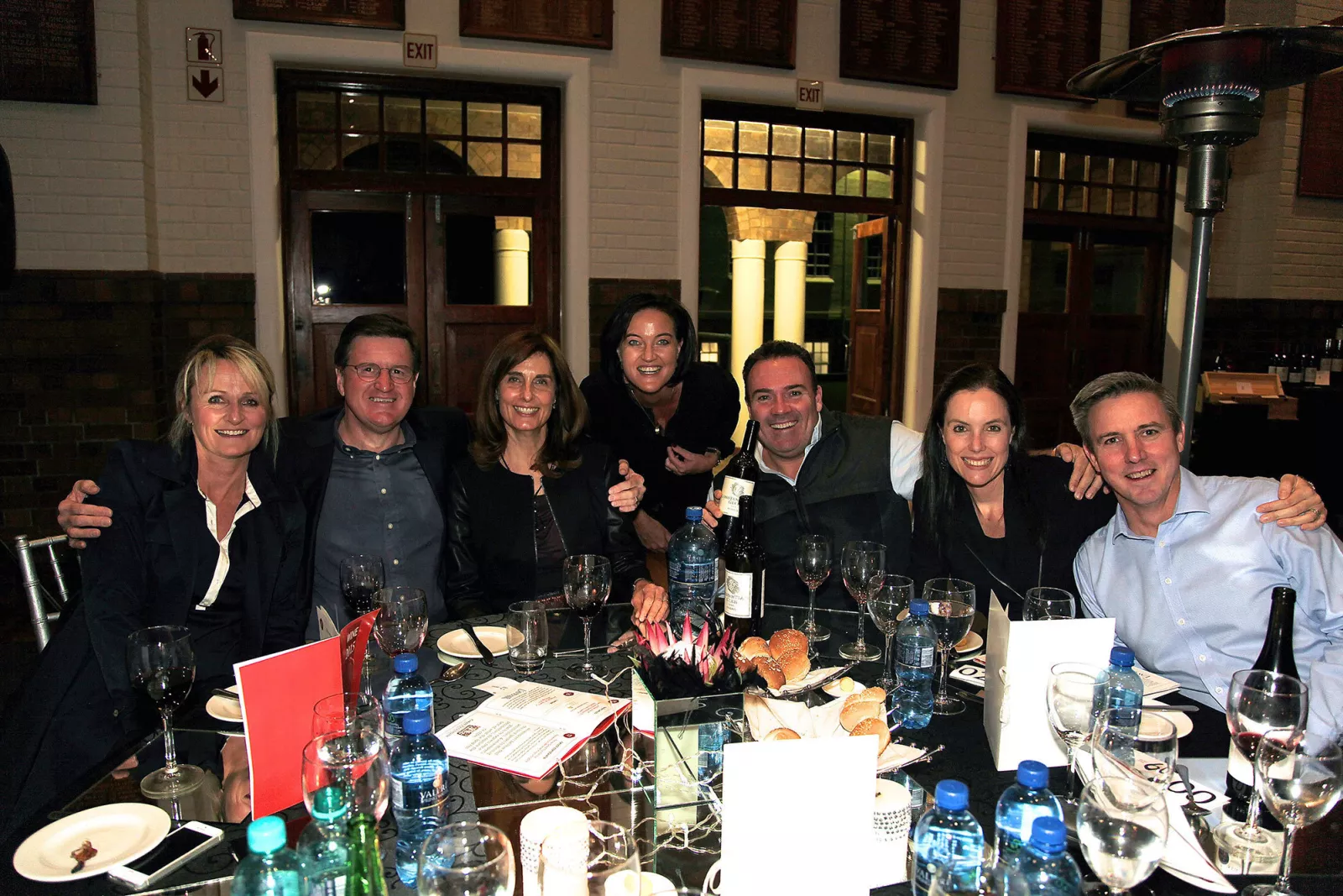 Wine auction 2015 Duffy table