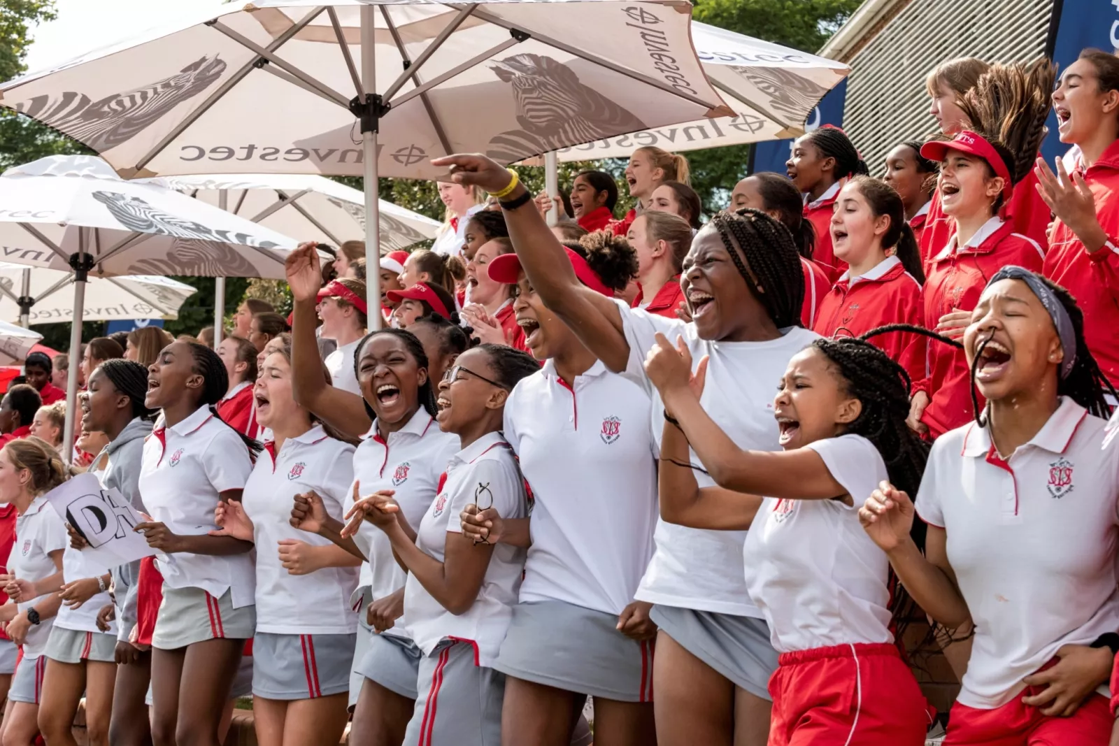 St Marys spirit at the hockey festival