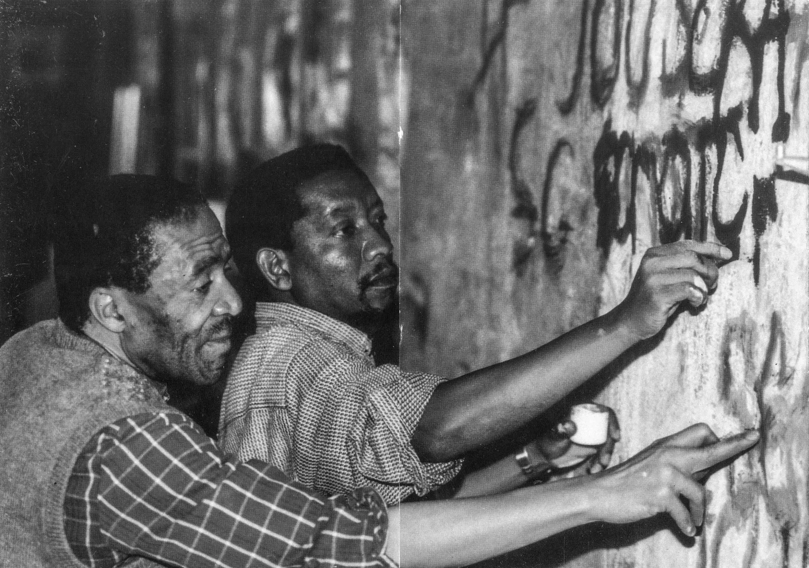 David Koloane and Pat Mautloa