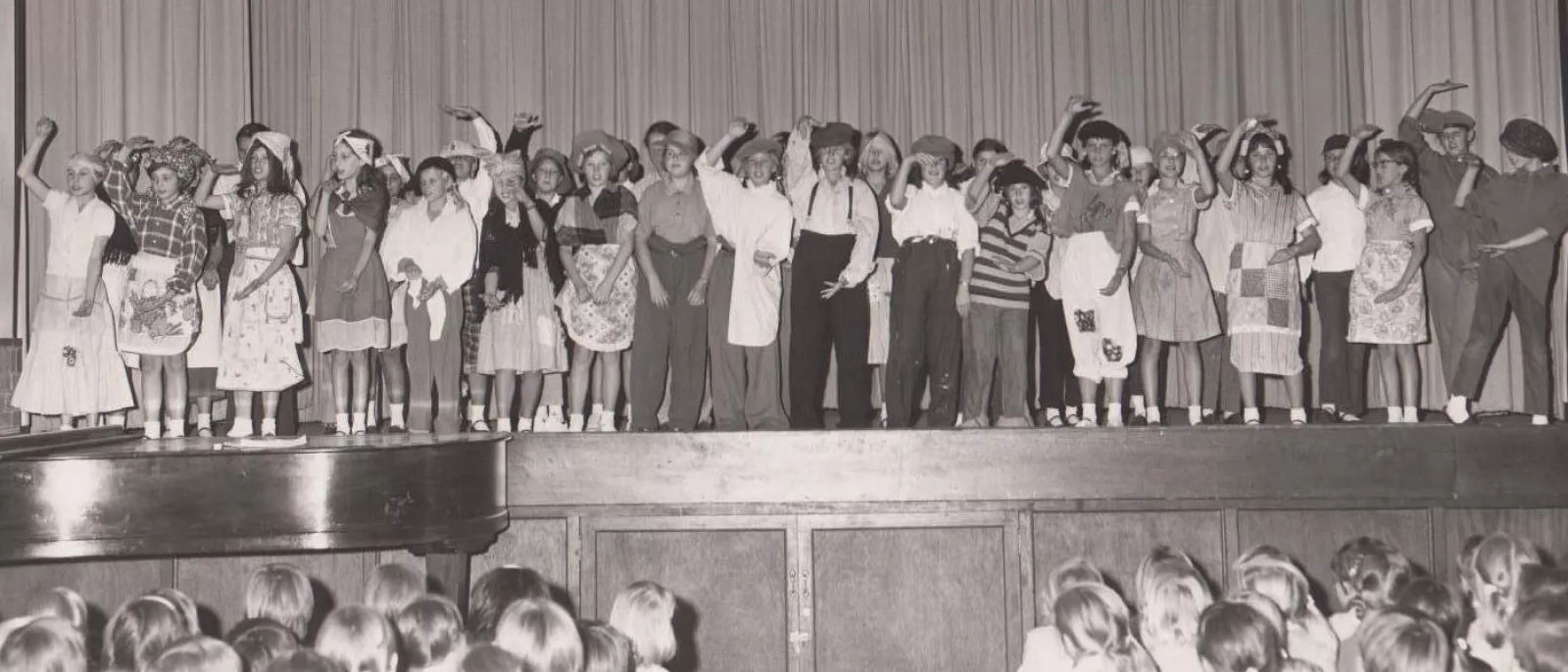 Junior School play in Senior School hall copy
