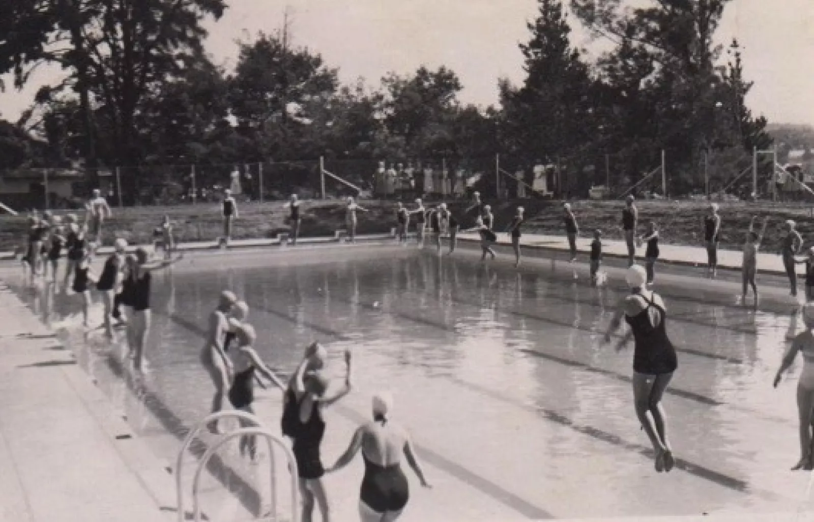 Opening swimming pool 3 1951