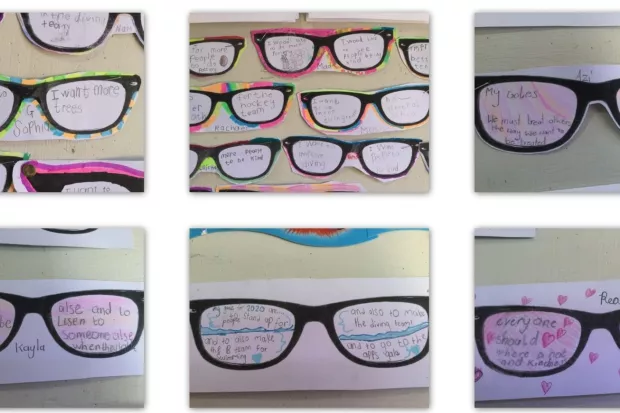 Grade 0 2020 visions collage