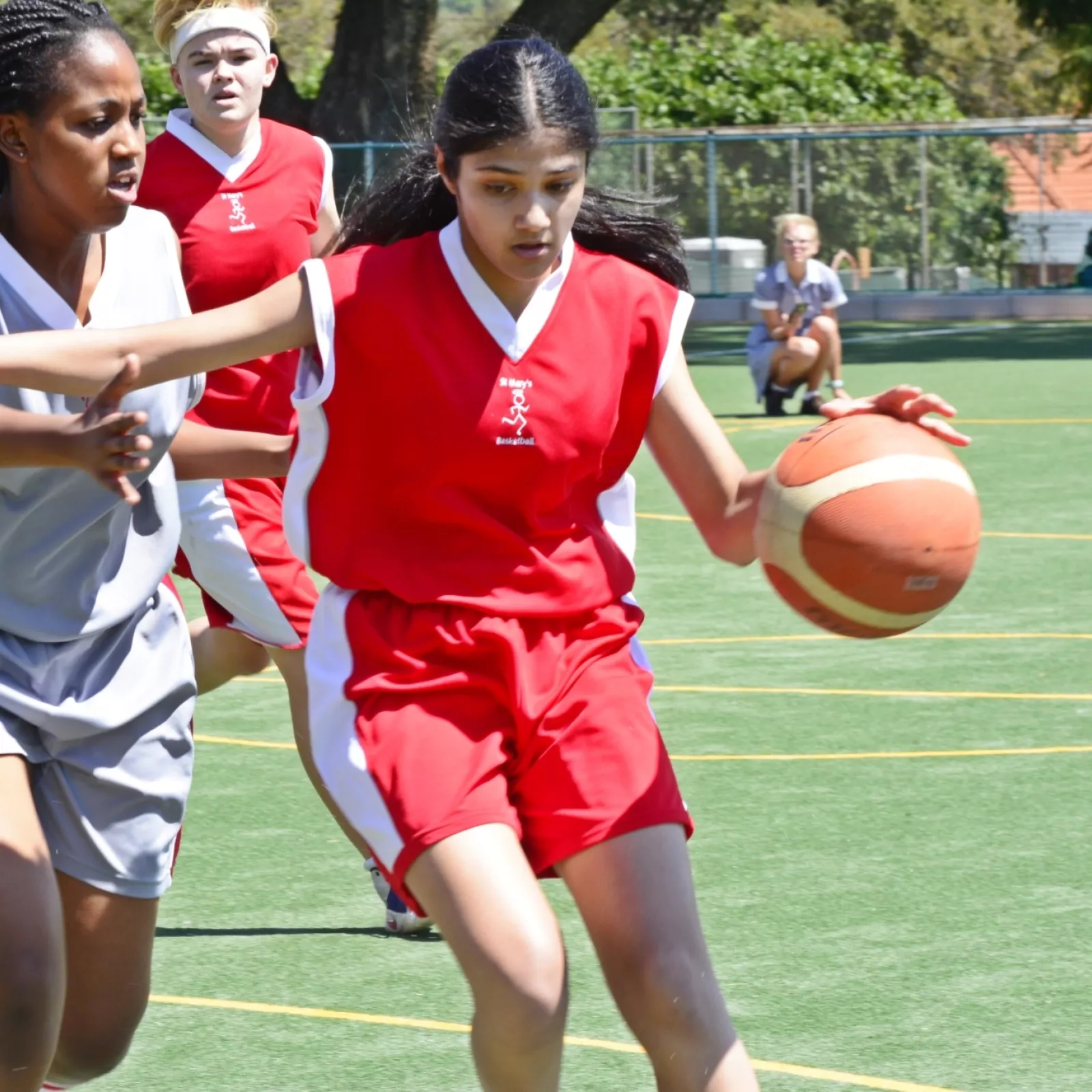 A game of basketball