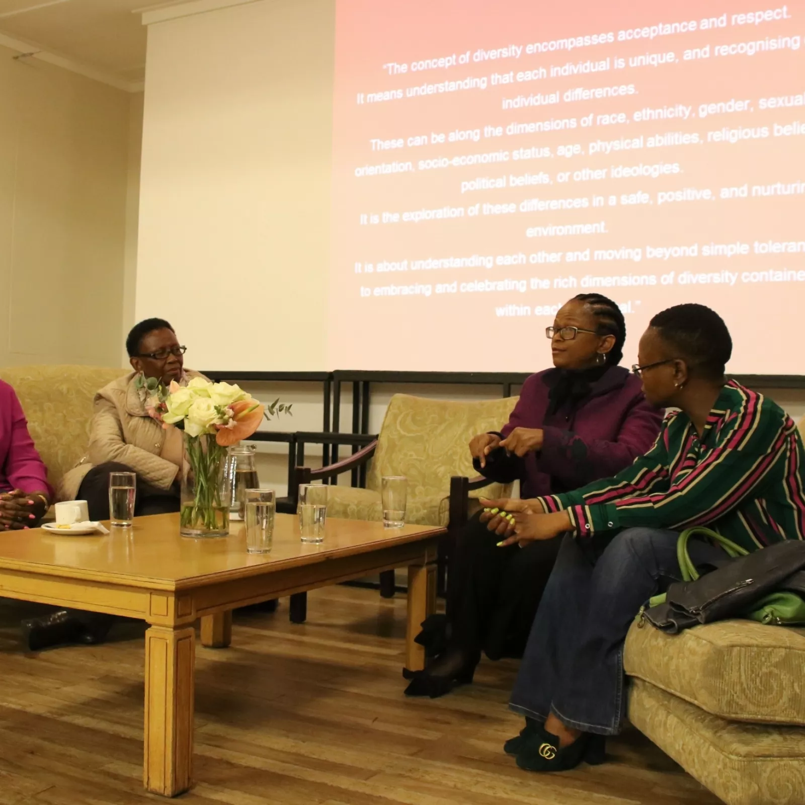 hope committee chats to st marys first black pupil, Nomande Mtshazo